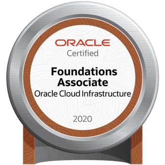 Oracle Cloud Infrastructure Foundations Associate badge