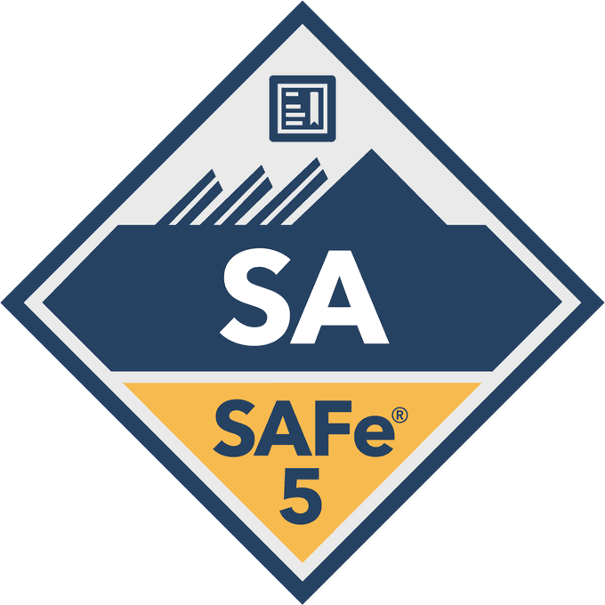 Certified SAFe® 5 Agilist badge